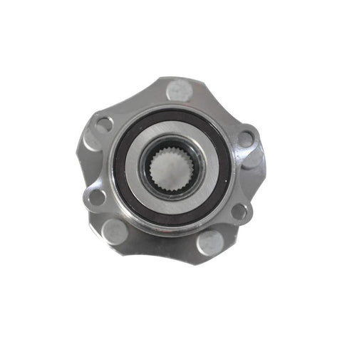 Front Wheel Hub And Bearing Assembly For Nissan Rogue 2014 2023 Qashqai 2017 2018 Rogue Sport 2017 2022 5 Lug Pattern Top View