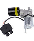 Drop In Abs Pump Brake Booster Actuator Straight Swap Replacement For Lexus Rx 450hl And Rx 450h Hybrid Suv with black housing.