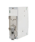 Side view of NDR120 24V DC DIN Rail Power Supply 120W 5A, 100 To 240 VAC Wide Input, rugged industrial-grade housing