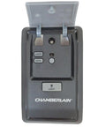 All In One Garage Door Wall Control For Security Plus 2.0 And MyQ Openers With Adjustable Light Delay and buttons