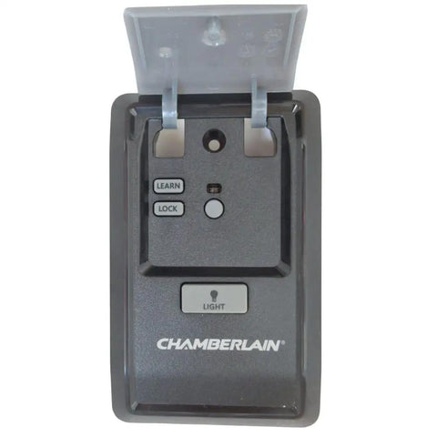 All In One Garage Door Wall Control For Security Plus 2.0 And MyQ Openers With Adjustable Light Delay and buttons