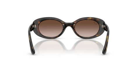 Pulse Oval Kids Sunglasses In Havana Gradient Brown With 45Mm Lenses, XX Small Fit For Narrow Faces, sunglasses front view