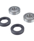 Wheel Bearing Seal Kit 25-1002 For Harley Replacement Dual Lip Seals With Stainless Garter Springs ABEC 3 High Speed Bearings
