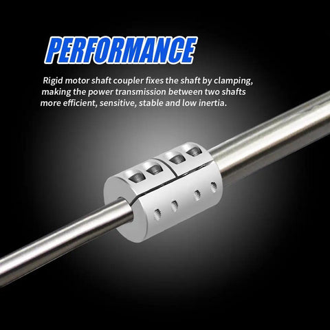 Beefy 16mm To 16mm Rigid Clamp On Shaft Coupling 32mm Diameter 45mm Length Aluminum Motor Shaft Connector for CNC Machines