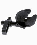EZ Rest Capture Style Contained Brush Left Hand Convertible Archery Arrow Rest Ultra Lightweight Quiet All Weather Black Arrow Rest