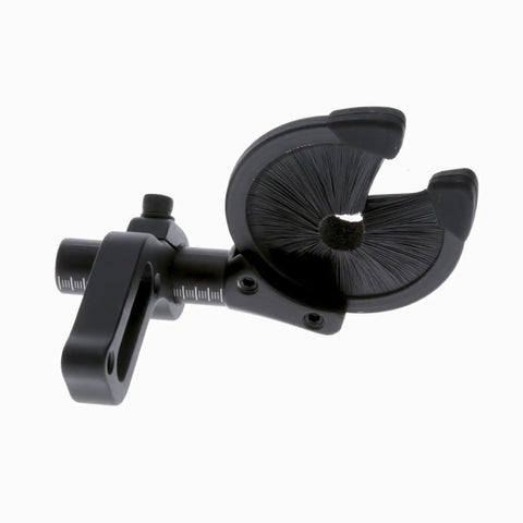 EZ Rest Capture Style Contained Brush Left Hand Convertible Archery Arrow Rest Ultra Lightweight Quiet All Weather Black Arrow Rest