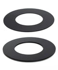 10X Bucket Pin Shims Kit For Excavator 40mm Washers Fits KX101 SK35 C35 Tighten Loose Joints And Restore Stability For Smooth Efficient Operation Of Heavy Construction Equipment On Job Sites, black polymer shims