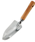 Built To Last Stainless Steel Garden Shovel With Ergonomic Wooden Handle For Digging, Planting, Lawn Care And Trowel Tasks, Anti Slip Spade