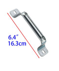 Heavy Duty Garage Door Pull Handles 2 Pack Replacement For Bottom Lift, Suitable For Sliding Barn Shed Doors, Solid Steel
