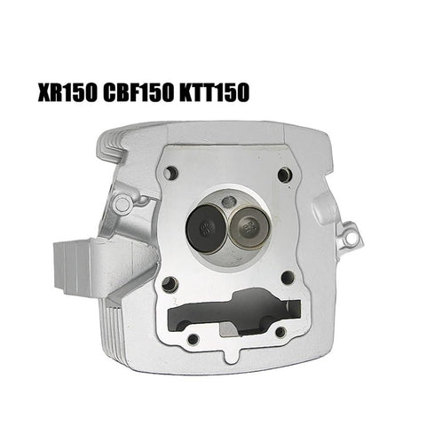 Air Cooled Motorcycle Cylinder Head Assembly for XR150 CBF150 KTT Upgrade with durable performance in metal finish