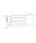 Pro Grade ISO30 ATC Spindle Air Cooled For Industrial CNC Woodworking Machines 4.5Kw And 7.5Kw Heavy Duty Routing Motor diagram