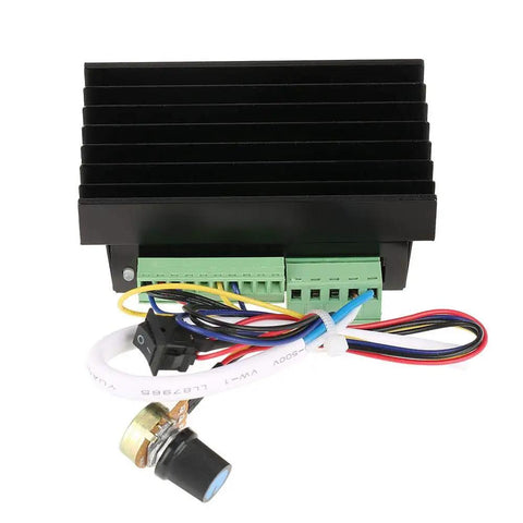 Brushless Spindle BLDC Motor Driver For CNC Speed Controller Pro Grade 20V To 50V External Potentiometer wiring view