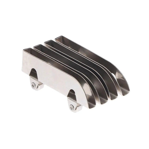 Full Extension Telescopic Drawer Slides 4 Pack Stainless Steel With Ball Bearings For Ultra Smooth Closing And Easy Disassembly Heavy Duty Track Roller For Glass Sliding Doors shown in close-up.