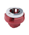Heavy Duty Electric Pipe Threader Machine With Copper Motor And Portable Handheld Design For No Sweat 110V Threading Operations Compact grip red die component.