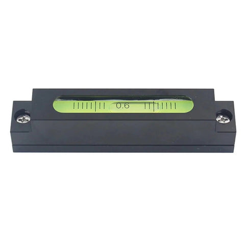 Adjustable small bar level Machine tool leveling high precision long horizontal bubble Mini spirit level(WHITE) with green liquid