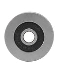 Rock Solid Steel V Groove Ball Bearings 10 Pack V1804 track roller with 4mm ID and 18mm OD for smooth operation.