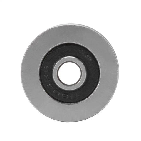 Rock Solid Steel V Groove Ball Bearings 10 Pack V1804 track roller with 4mm ID and 18mm OD for smooth operation.