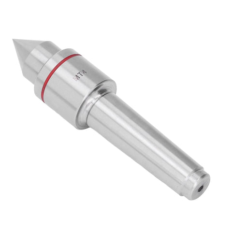 MT4 live center, heavy-duty revolving lathe center, high-carbon steel, 60 Morse taper
