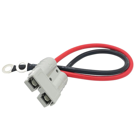 Rock Solid Heavy Duty Quick Connect Charging Cord For Electric Forklift Battery Industrial Grade Plug Interface, 50 Amp.