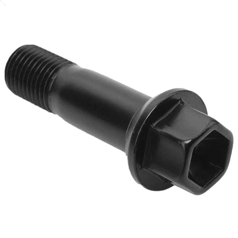 Top Tier Benzel Lug Bolts And Nuts Kit Assembly For Heavy Duty Wheels With Secure Fitment And Reliable Performance Using BACB11-U24031 Hardware Specs For A Solid Look On Any Ride. Black lug bolt with hex flange, threaded steel wheel hardware