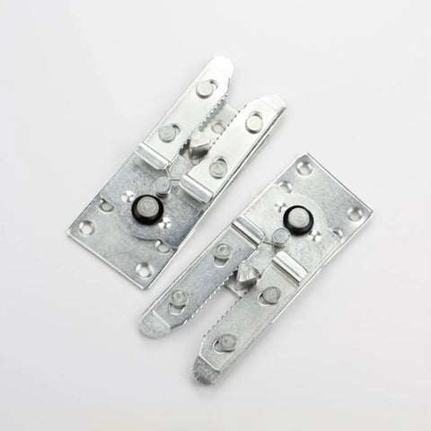 Heavy Duty Four Pack Sofa Connectors For Sectional Couches And Modular Sofas, Iron Furniture Clamps Close-up View