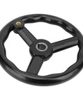 250mm Bakelite Lathe Hand Wheel With 3 Spoked Design And Handy Handle, Anti Slip Grip For Smooth Machine Tool Control, Ideal For Machinists