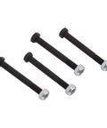 1.5 Inch Front Leveling Kit For 2007 To 2016 Cadillac Escalade 2WD 4WD Bottom Mount Strut Spacers silver heavy duty steel bolts and nuts.