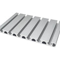 Heavy Duty Premium 20240 T Slot Aluminum Extrusion Profile Rail for CNC Router and 3D Printer Frame, 20mm thick, alloy metal.