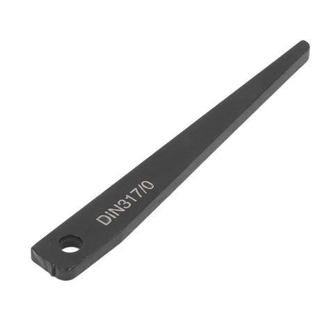 Heavy Duty Morse Taper Drift Key Made From Silicon Manganese Spring Steel For Metalworking Pro Grade Tooling, 3.54x0.47x0.16 in