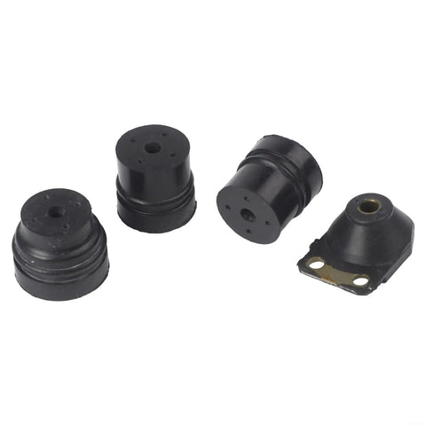 Beefy Electric Saw Buffer Kit For 028 Series with three circular buffers and one water tank buffer, black rubber material.