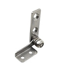 Soft Close Cabinet Hinges With Easy Install No Fuss And Adjustable Damping Stainless Steel Shafts For Ultra Quiet Smooth Open And Close Durable Positioning And Precise Tension Control For Cabinets And Drawers, side view of hinge.