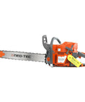 Heavy Duty Gas Chainsaw With 28 Inch Bar 71cc 5.3HP Professional Power Head For Commercial Forestry Compatible With Husqvarna 372XP