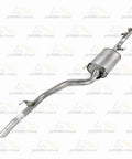 Direct Fit Exhaust Muffler And Tailpipe System Kit Plug-And-Play For Toyota FJ Cruiser 2007 2008 2009 2010 2011 2012 2013 2014 4.0L