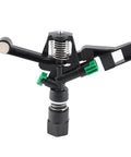 Adjustable Lawn Sprinkler Set With Rotating Angle Nozzles, Durable Female Thread Design, 5 Piece DIY Friendly Outdoor Irrigation Kit