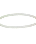 Badass Polyurethane Timing Drive Belt With 90 Teeth And One Point Five Meter Length Heavy Duty Tight Fit Replacement Whipping Up Metalworking For 0618 3B CJ18A 7x10 Lathes, clear polyurethane belt.