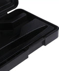 Close-up of Compact Portable Caliper Storage Box For 150mm 6 Inch Stainless Steel Digital Vernier Black Plastic Carry Case