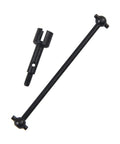 Top Shelf Steel Drive Shaft And Wheel Stub Axle Dogbones Adapter With Axle Hub For Wltoys 144001 14 Scale RC Car Buggy Upgrade Parts, black steel components