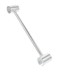 Beefy Heavy Duty Hinge Adjustment Wrench Tool For Door Repair, Precise Hinge Gap Alignment Spanner in silver, side view