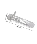 Easy Locking Shelf Pegs For Cabinets And Furniture No Burrs Required Durable Plastic Shelf Pins 30 Pack Set clear peg