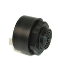 Heavy Duty Buzzer For Forklifts With Series 121833503 Electrical Components, black cylindrical shape with electrical connector.
