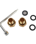 Installation kit for 115V 60Hz Three Quarter Inch Outlet Cast Iron Pressure Booster Pump including fittings and gaskets