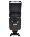 Back view of TT520II Wireless Speedlite Flash With 433MHz Transmission RT Transmitter 16 Channels Built In Receiver