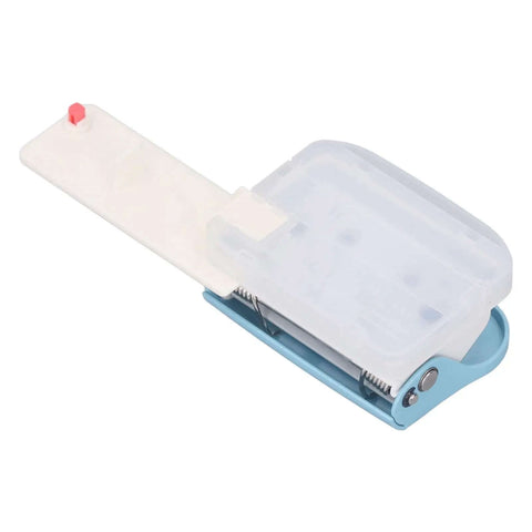 3 Hole Paper Punch Handheld Hole Puncher for A4 A5 A6 A7 B5 and more, 5 sheets capacity with plastic cover and metal body
