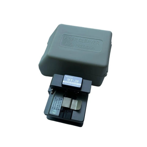 Ultimate Automatic Mt-20 Optical Fiber Cleaver High Precision Cutting Tool For Fusion Splicer Cable Repair with protective case.