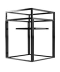 Upgrade Your Workspace With This Top Shelf 3D Printer Frame Kit For 330 Series Setups featuring sturdy black aluminum frame.