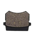 Front view of 2 Pack Beefy Rear Disc Brake Pads Kit For ATVs Go Karts Dirt Bikes Mini Quads Quad Bikes Dune Buggies Four Wheelers And Sand Rails 50cc 70cc 90cc 110cc 125cc 150cc 200cc 250cc