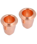 Top Grade Plasma Cutter Tips Set Featuring 10 Electrodes And Nozzles For S25 And S45 Machines includes two copper nozzles for enhanced durability.