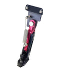 Universal Kickstand Bracket For Motorcycles Dirt Bikes And Scooters With 55mm Hole Spacing, Heavy Duty Steel Side Stand Mount, Anti Rust Finish