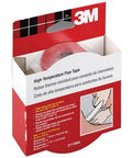 Box of High Temperature Flue Tape 1.5 Inch By 15 Feet White, 3M brand, for sealing leaks in hot flue ducts HVAC furnaces, withstands 600 F