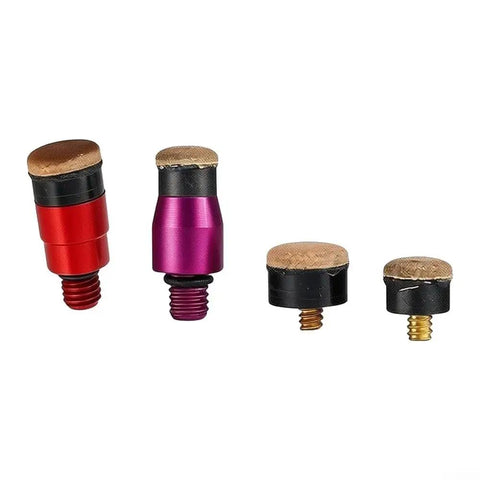 Top Notch 4 Piece Cowhide Tapping Heads Kit With M8 Threads For Hammers To Smooth Out Dents Without Bruising Paint While Staying Lightweight And Super Tough, four cowhide tapping heads